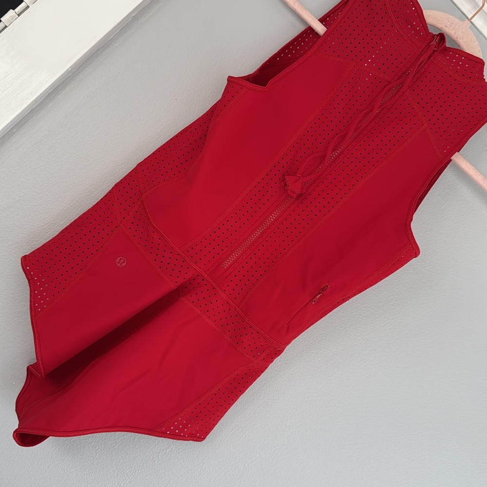 Lululemon Beach Break Paddlesuit size 10 swim suit red - Picture 9 of 12
